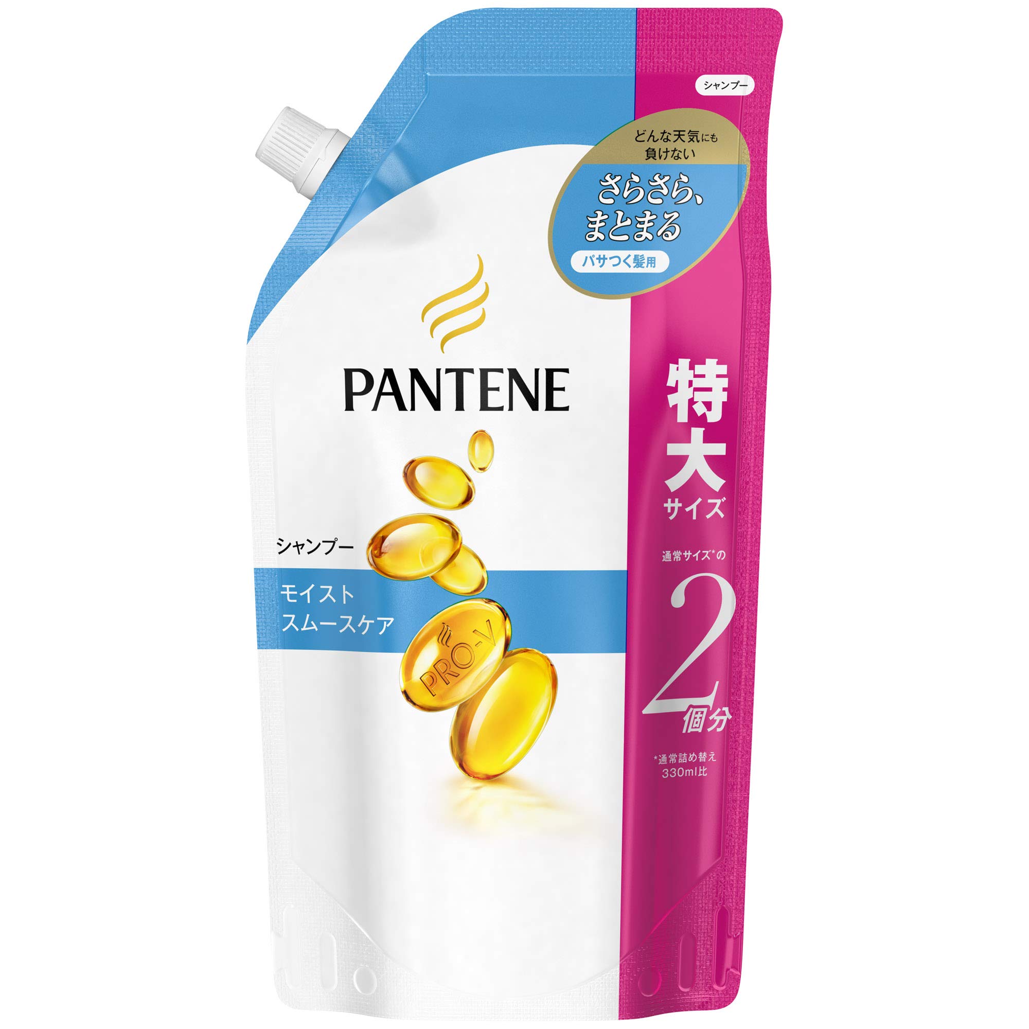 

Pantene Shampoo Moist Smooth Care Refill Extra Large 660mL
