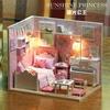 Dollhouse DIY Kit Set Miniature Sunshine Princess (t-FREAK)