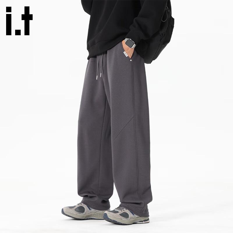 Fingercroxx Men's 2025 Fall Curved Casual Pants