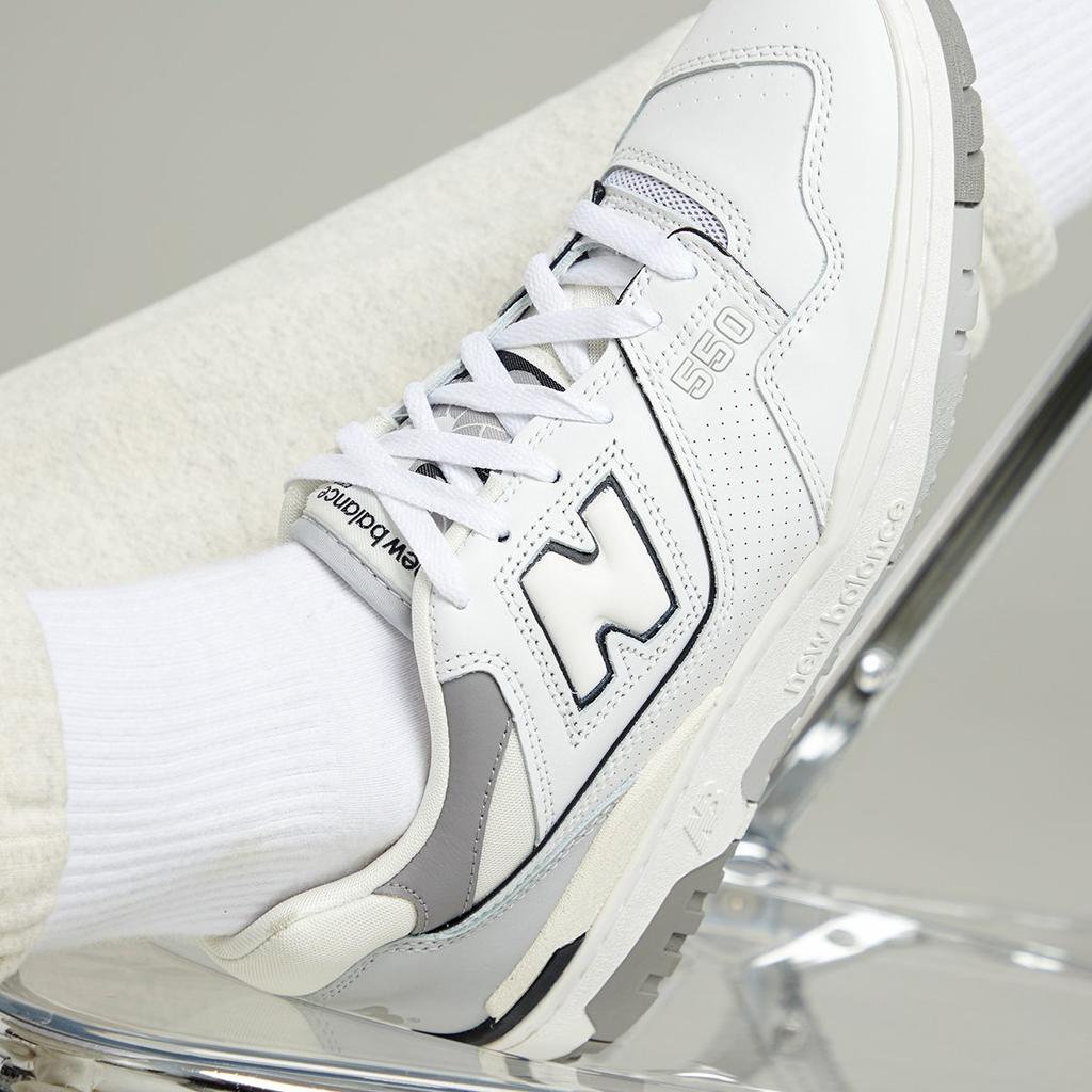 New Balance 550 "Białe/Marblehead" sneakersy BB550PWA
