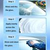 Inner Windshield Glass Oil Film Cleaner Front Car Glass Oil Film Remover Automotive Glass Sponge Cleaning Brush for Car Cleaning
