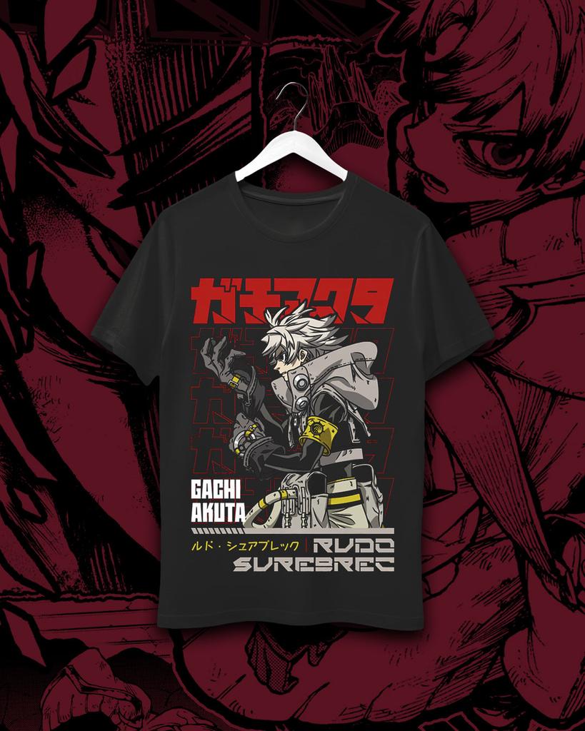 Y2k Cotton Short Sleeve Anime Manga Tee Harajuku Streetwear Gachiakuta Rudo T Shirts Men Oversized Hip Hop Female Male Clothing