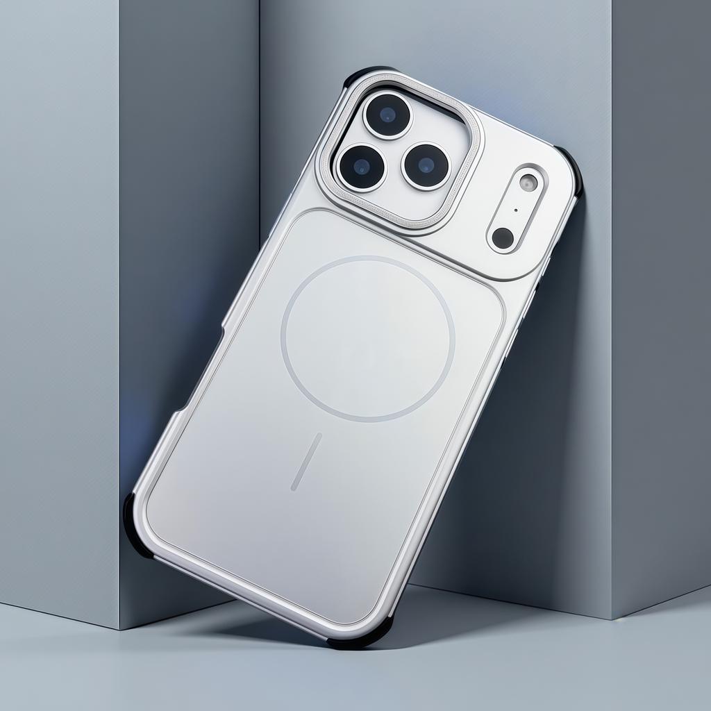 Luxury Shockproof Armor Matte Magnetic Case For iPhone 17 16 15 14 13 12 Pro Max 17Pro ProMax For Magsafe Wireless Charge Cover