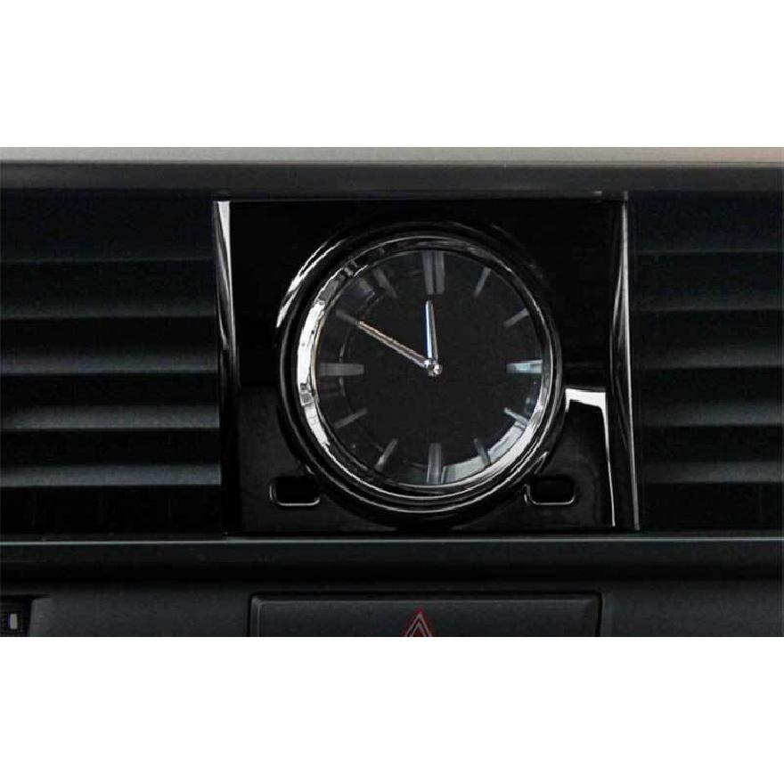 For Lexus RX350 450h 2016-2019 Black Titanium Center Console Clock Cover Trim 1X
