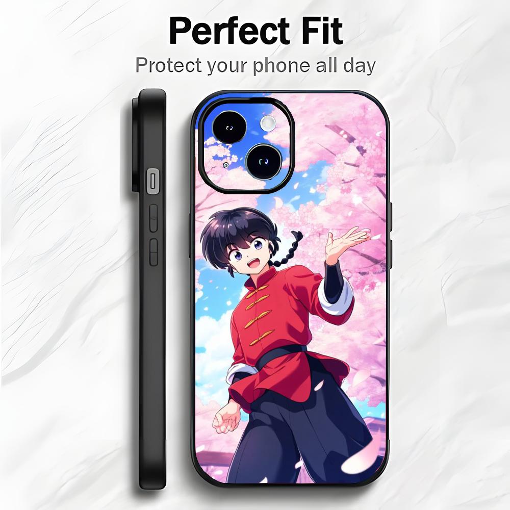 Funny Classic Animel R-Ranma 1/2 Phone Case Phone Case Soft Packaging Lightweight For iPhone17 16 15 14 13ProMax