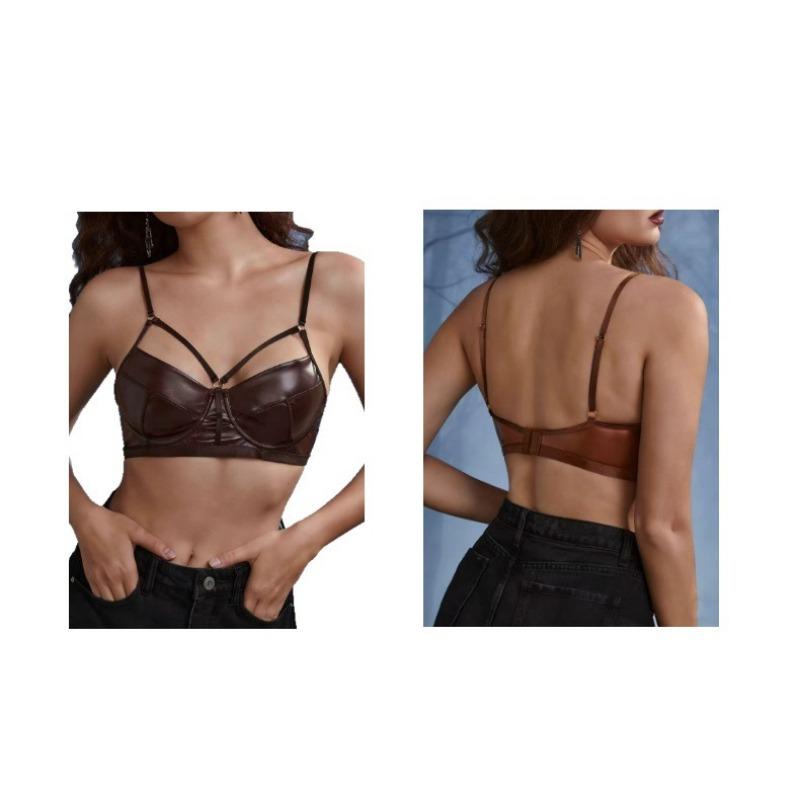 Y2k Sexy Gothic Cross Back Bra For Women