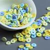 10g DIY Solid Color Polymer Clay Beads for Bracelets & Necklaces - Handmade Spacer Beads