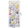 3D Set of for Decorating Cell DIY and Crafts Stickers Stickers, 4, Phones, Planners, Diaries, (Animal (Type B))