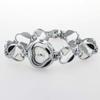 Cute Watches Heart Design Fashion Jewelry Bracelet Ladies Women Quartz Stainless Steel Bracelet Wristwatch For Women Gifts O50