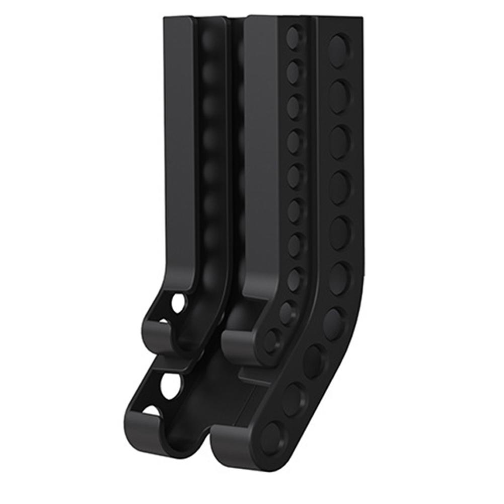 

Battery Storage Organizer Wall Mounted AA & AAA Combo Small Battery Keeper Battery Container for 10 AAA & 10 AA Batteries чёрный