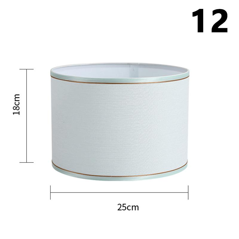 Modern Table Lamp Shade E27 Linen Fabric Lampshade Chandelier Bedside Lamp Floor Light Cover Home Decor Fabric Table Lamp Cover
