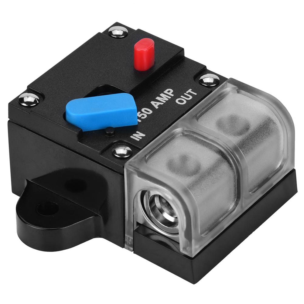 150A Circuit Breaker Automatic Reset Fuse Holder Inverter for Car Automotive