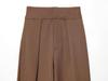 Women's High-Waisted Pleated Wide-Leg Trousers - European & American Spring Fashion