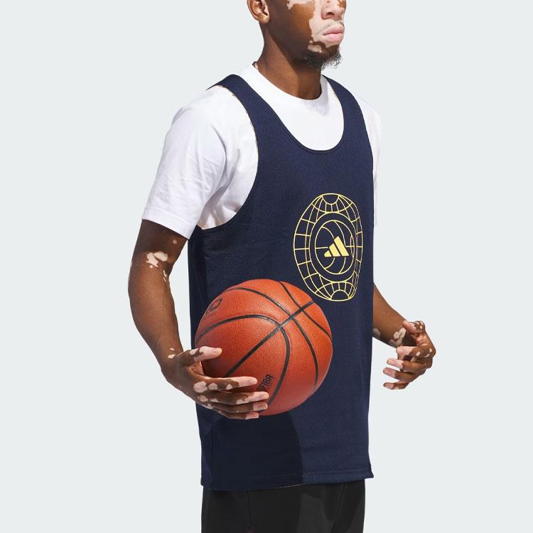 Adidas Select World Wide Hoops Jersey Night Indigo/Semi Spark Men Streetwear IT4733