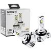 HID-YA H8 H11 H16 LED Headlights, Fog Lights, Explosive Light, White, Compatible with Vehicle