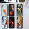 Golden Carp Lucky Koi Soft Phone Case for Samsung A17 A37 A57 A16 A26 A36 A56 A15 A25 A35 A55 A14 A24 A34 A54 A13 A23 A33 A53 A5