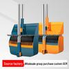Foldable Broom & Dustpan Set with Non-Stick, Thickened, Rotating Design for Easy Cleaning