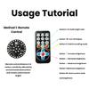 9Modes Wireless LED Light Module Remote Control Lamp Type C Powered Button Control DIY Toys Light Night Light Infrared Light