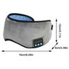 Maschera per Occhi Bluetooth Maschera per Occhi da Sonno con Cinturino Regolabile e Cuffie per Chi Dorme su un Lato Viaggio Yoga