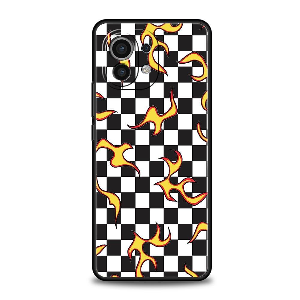 chess board art Phone Case For Xiaomi Mi 17 15T 15 14 14T 13T 12T Pro 12 13 Lite 5G 11T Poco X6 X7 X5 Pro Soft Cover