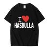 Hasbulla Fighting T Shirt Mini Khabib Blogger TShirt Crew Neck Men Tees Retro Tops Funny Graphic Tshirt Streetwear Unisex