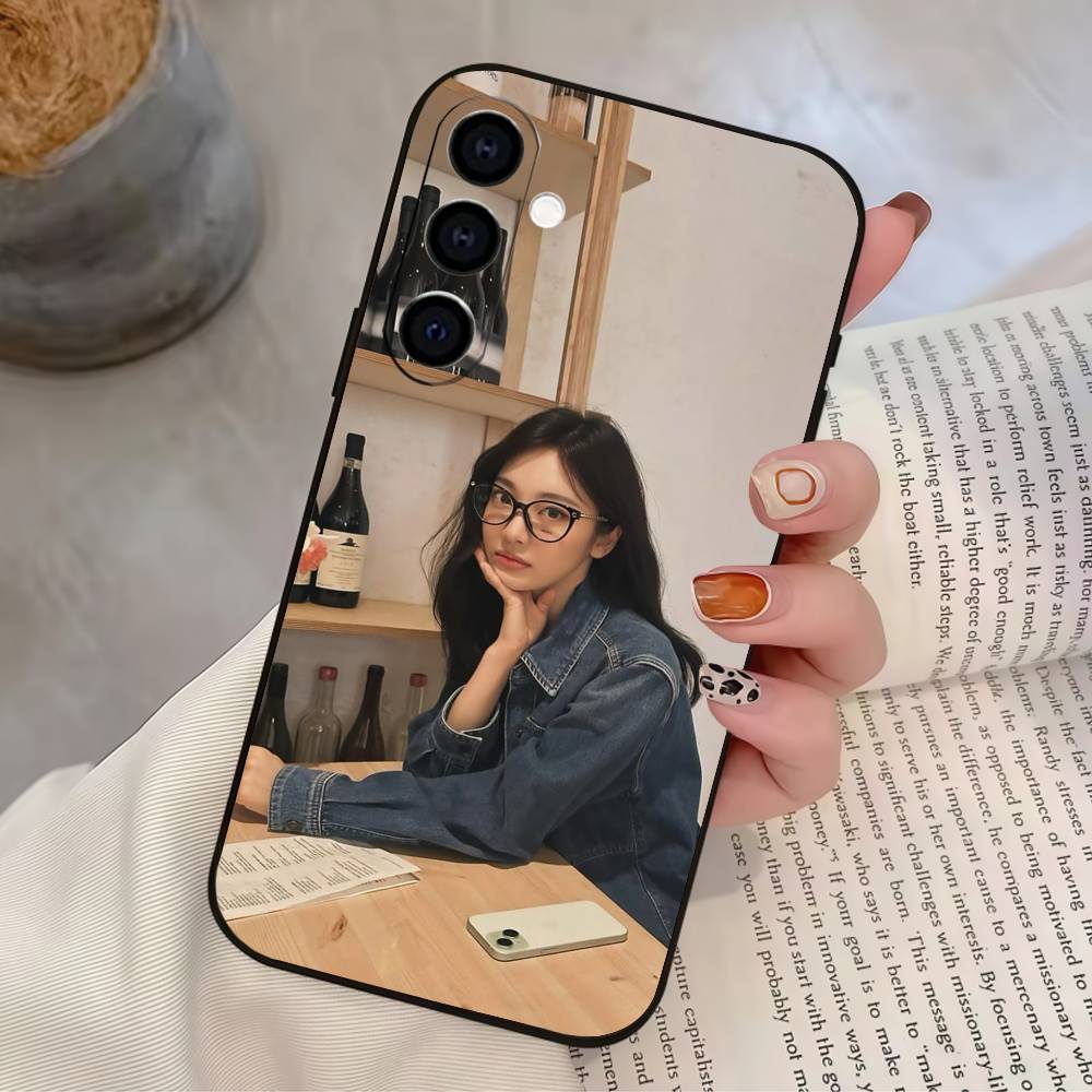N-Ningning A-AespaS Phone Case For Samsung Galaxy A73,A72,A71,A70,A53,A52,A51,Others Soft Black Cover
