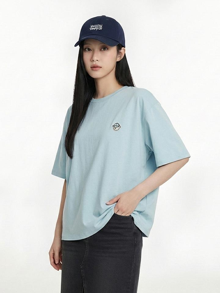 HANGTEN Women'S Small Benny Wappen Short Sleeve T-Shirt_212(10570-131-413-31)