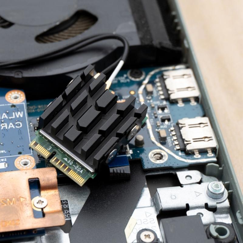 M.2 Solid Disk Drive Radiators Fan SSD Heat Dissipation Pad For Desktop Computer 2230 SSD Cooling 2230 SSD Fan Heatsink