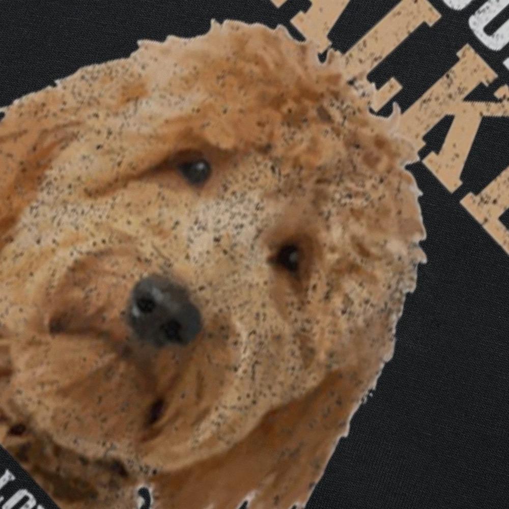 Goldendoodle Personal Stalker Funny Golden Doodle Mom T Shirts Cotton Streetwear Short Sleeve Birthday Gifts Summer T-shirt