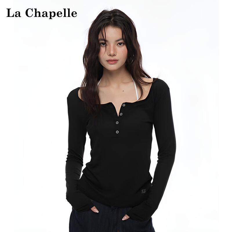 Женская рубашка henley с длинным рукавом La Chapelle из смеси лиоцелла M