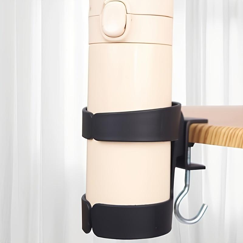 1ks Minimalistický stolní držák na pohár - Prostorově úsporný stojan na lahve s nápoji se zabezpečeným upínacím designem, odolný a snadno čistitelný