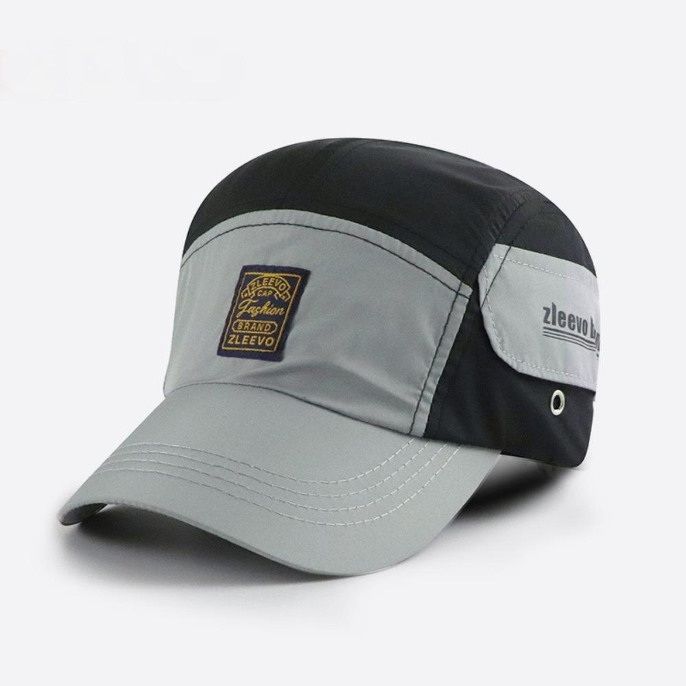 Summer Quick - Drying Printed Stitching Baseball Cap for Men and Women Offers Sun Protection Ideal for Outdoor Travel Stylish