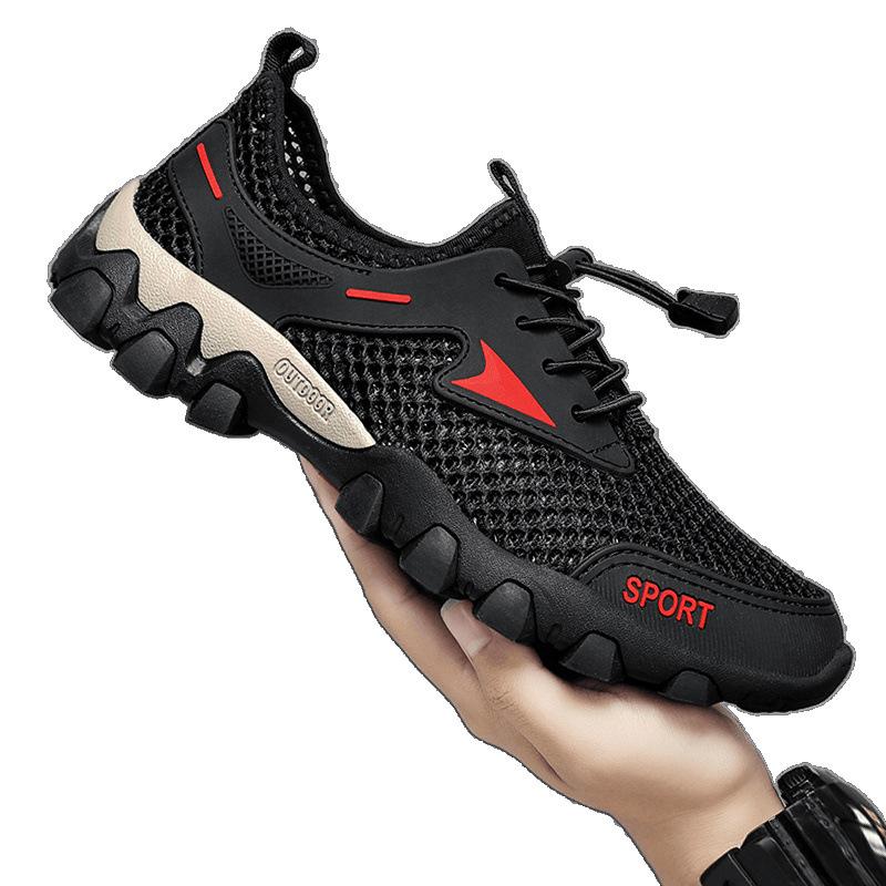 Breathable mesh sandals hollow mesh shoes summer mesh wading sports and leisure shoes