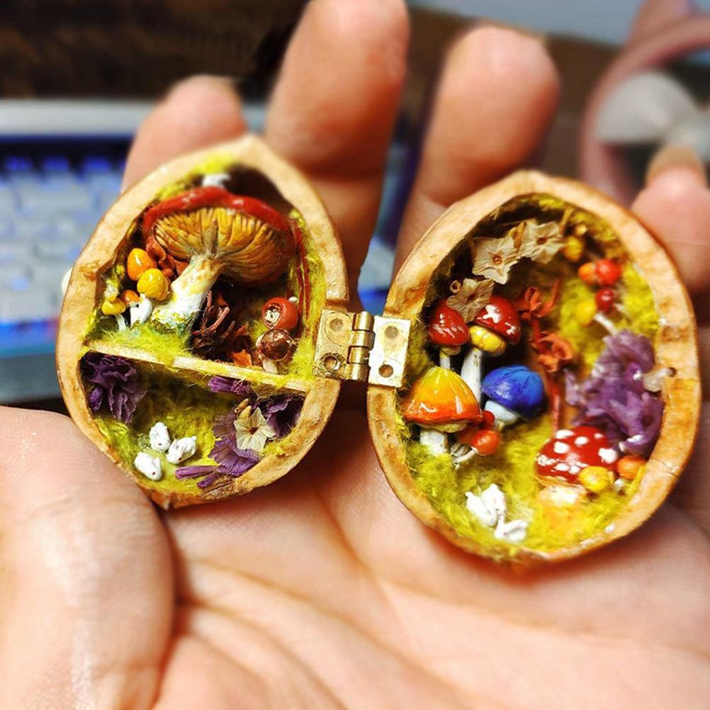 30 Stück Mini Scharnier Kleine Scharniere Miniatur Holzpuppenhaus Kiste Kupfer Schmuckkästen