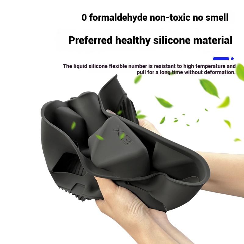 För BMW X3 G45 2025+ Silikon Bilkonsol Mugghållare Trådlös Laddningsplatta Skyddsdyna Bilmatta Biltillbehör