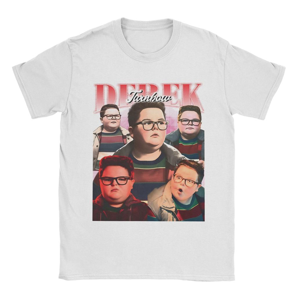 Unique Derek Stranger TShirt for Unisex Round Collar Cotton T Shirts Steve Short Sleeve Tee Shirt Adult Clothes