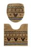 Mickey Mouse Toalettmatta Set (2 stycken, brun) med lock. Disney Toalettmattset (2 stycken, Dorenimo lockskydd, mångsidig matta). Oka MC Grand, s
