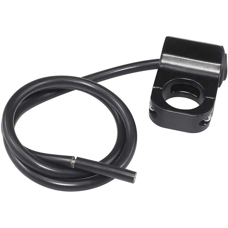 Aluminiumlegierung Motorrad Lenker Scheinwerfer Schalter Drei-Positionen Wasserdichter Schalter 12V Nebelscheinwerfer Retro Schalter