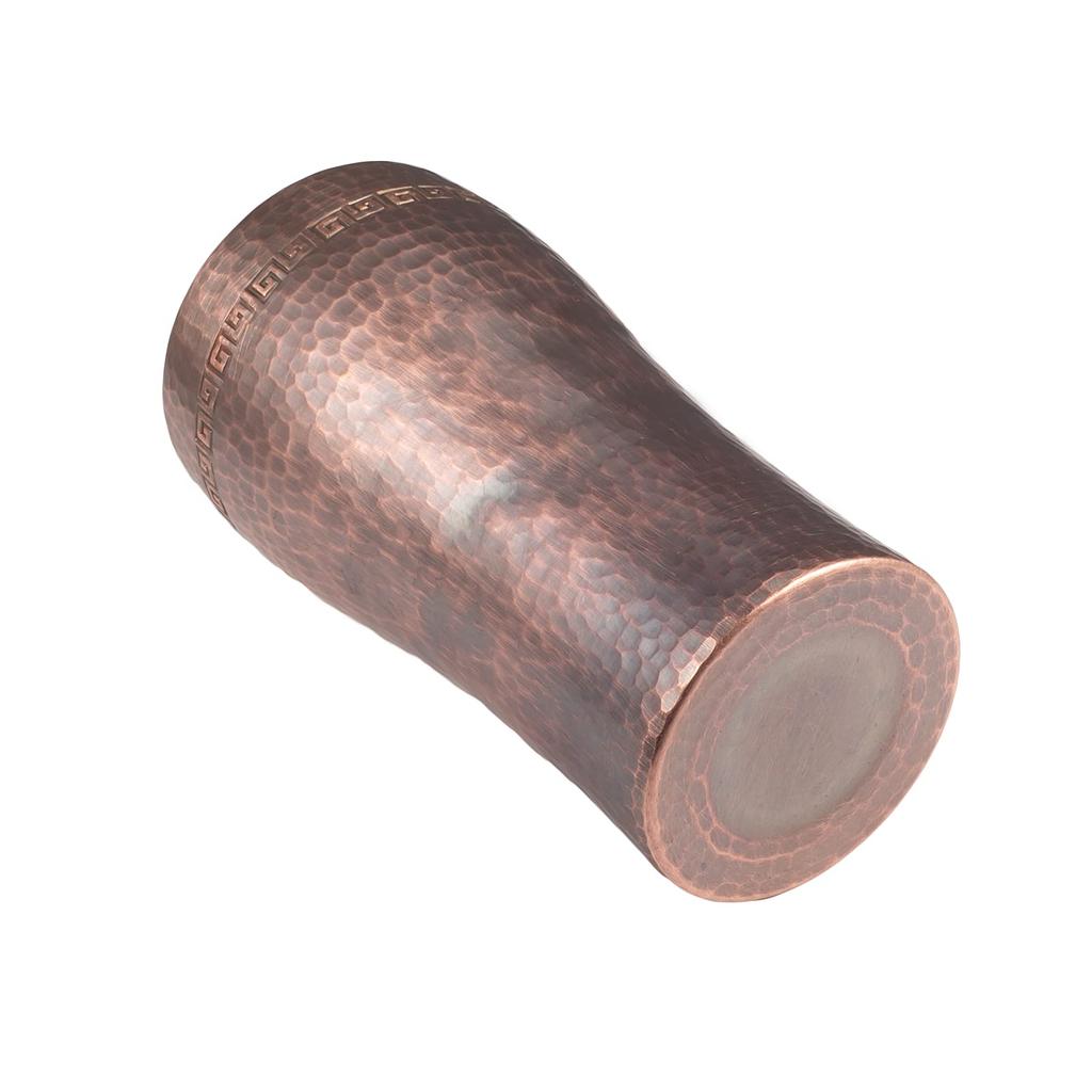 YINOX Pure Copper Beer Mug, Pure Copper Coffee Cup, Pure Copper Water Cup, Thick Copper Cup (Retro)