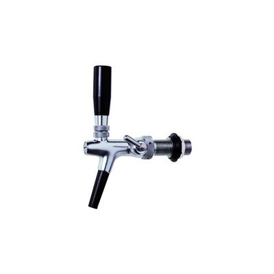 Chrome Beer Tap 10 Mm, Self-closing Compensator Tap 35 Mm Thread