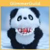 Adorable Playful Panda Plush Pendant Soft And Cuddly Toy Perfect For Keychains