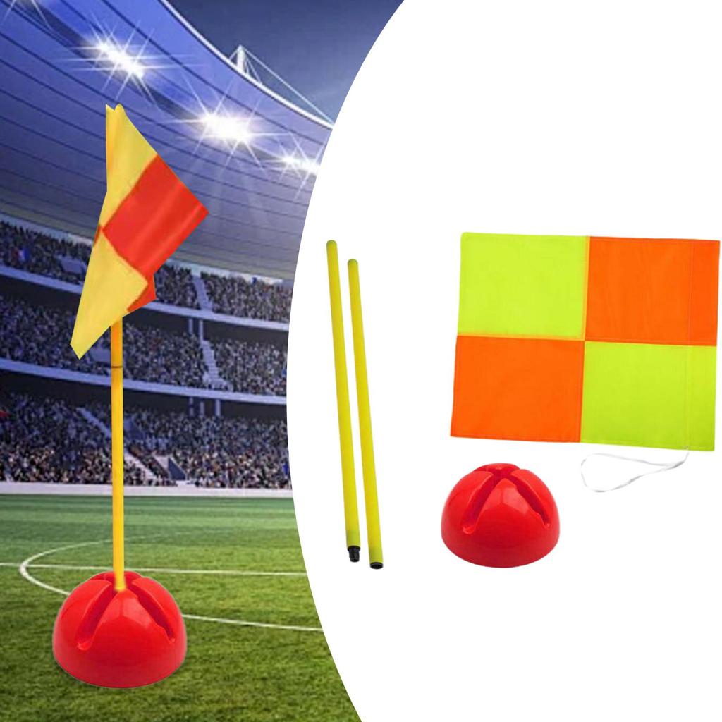 Corner Flag, Football Field Corner Flag & Agility Pole for , Rugby, and Field Hockey