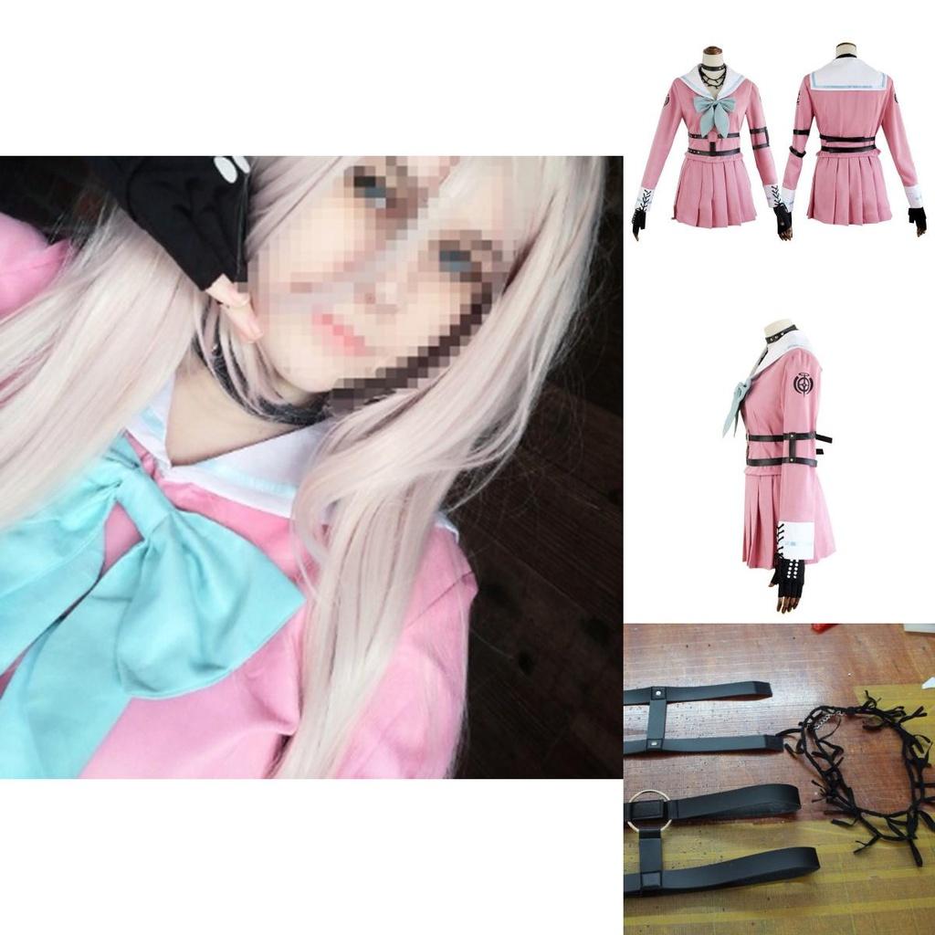 Danganronpa Iruma Miu Halloween Costume Suit Stylish Full Set For Unisex Wear