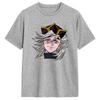 Unique Anime Douma Upper TShirt Unisex O Neck Cotton T Shirt Short Sleeve Tee Shirt Plus Size Tops