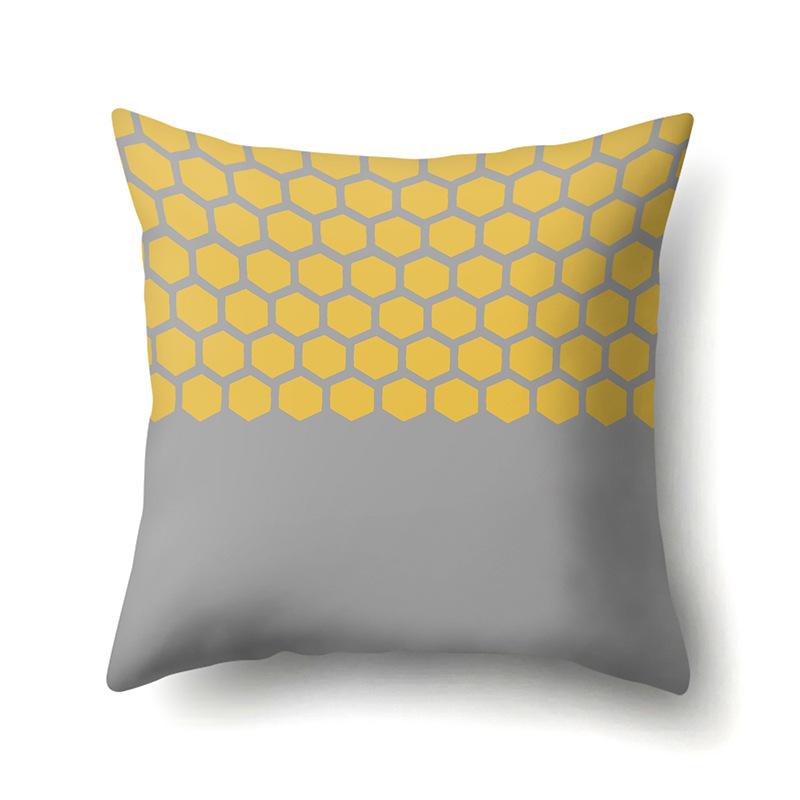 Polyester Pillowcase Automobile Decoration Home Printed Pillowcase