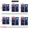 2D Flat Printing 2pcs Romantic Summer Window Curtains Cherry Blossom Moonlit Night Polyester Without Electricity Festive Holiday