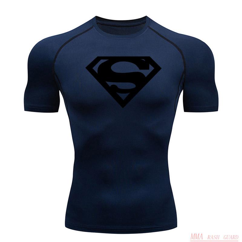Sports Compression Shirt Men's T-Shirt Short Sleeve