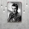 Jimmy Stewart Vintage Metal Tin Signs Posters Decor Retro Metal Plaque Wall Art Decor for Garage Bar