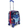 Coral High Kids Saks Blauer Kinderkoffer mit Astronautenmuster 16743