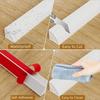 1pc 3/1m Peel and Stick Quarter Round Molding Wall Corner Protection TPE Water Blocking Strip Flexible Waterproof Skirting Line